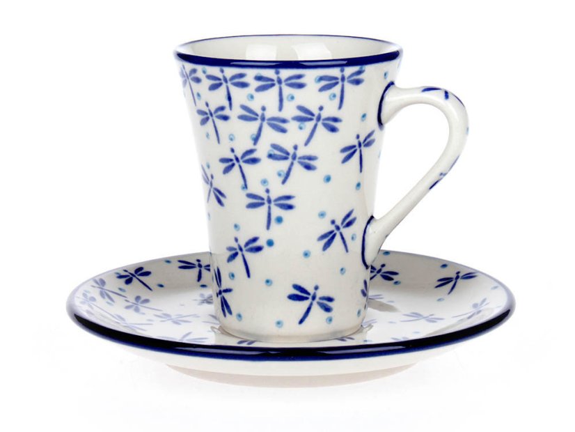 Cup with Saucer 0,13 l (4.3 oz)   Damselfly