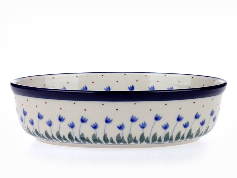 Oval Baking Dish 21 cm (8")  Lily of the Valley