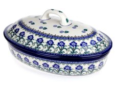 Backform mit Deckel Oval 31 cm   Im Park