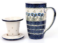 Kräuterteebecher  0,4 l   Blumengarten