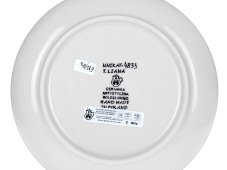 Dessert Plate 18 cm (7") Colorful Hearts UNIKAT