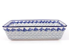 Rectangle Baking Dish 28 cm (11")   White Lace