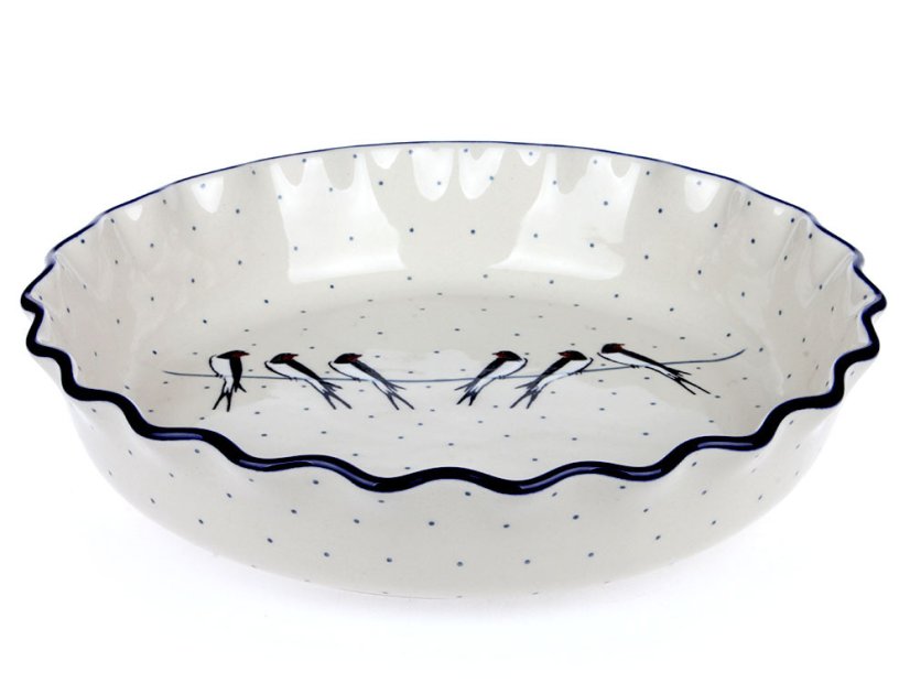 koláčová forma vyšší 28 cm   Vlaštovky  UNIKÁT