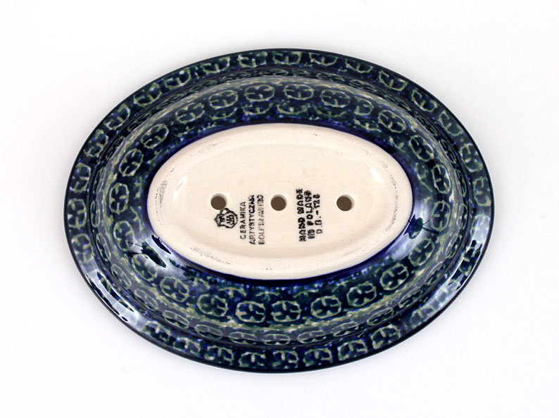 Soap Dish with Holes 14 cm (6")   Flower Garden