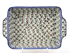 Auflaufform  mit Griffe 28 cm   Laube