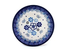Teabag Plate 10 cm (4")   Winter Flowers