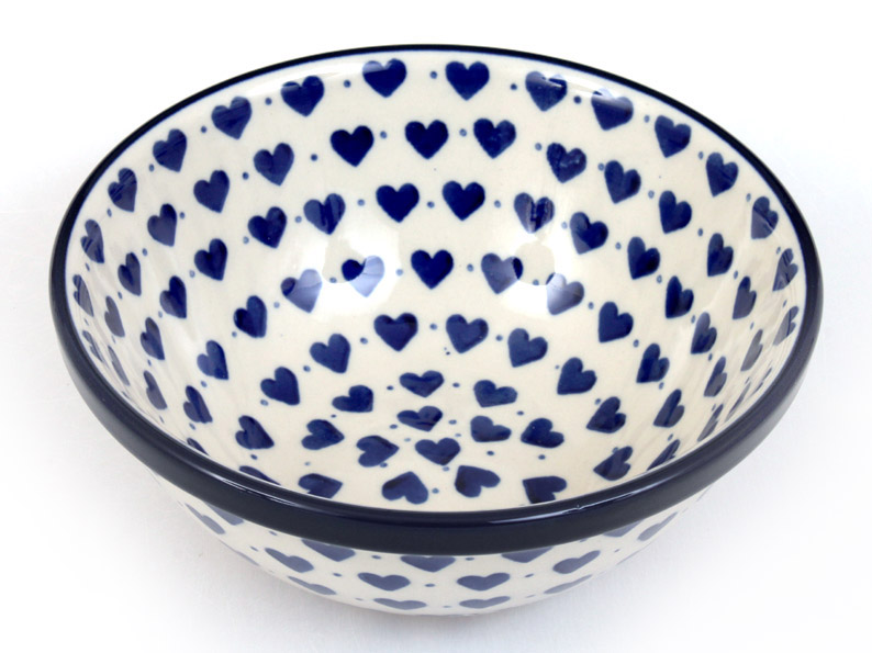 Bowl CLASSIC 17 cm (6.5")   Blue Hearts