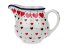 Creamer 0,3 l (10 oz)   Red Hearts