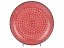 talíř mělký 25 cm   Červená krajka