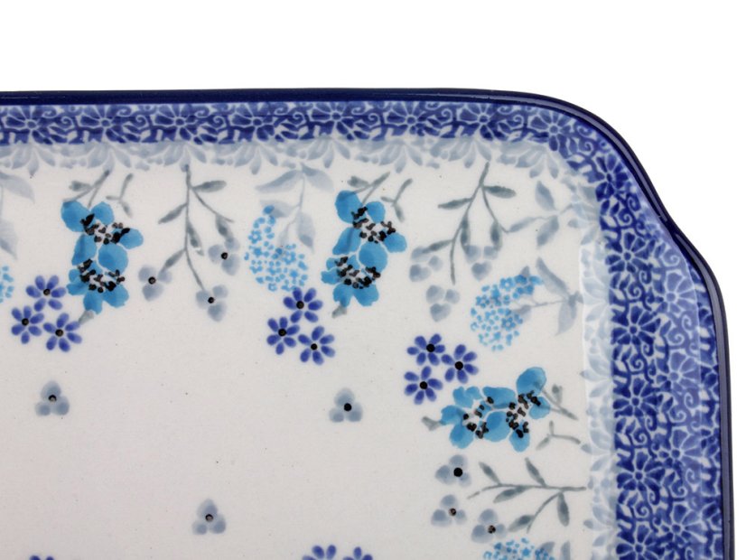 Platter 42 cm (16")   Spring in Blue