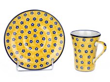 Cup with Saucer 0,13 l (4.3 oz)   Yellow