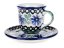 Mocca Cup with Saucer 0,06 l (2 oz)   Cornflower