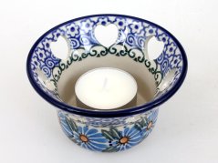 Heart Candle Holder   Asters