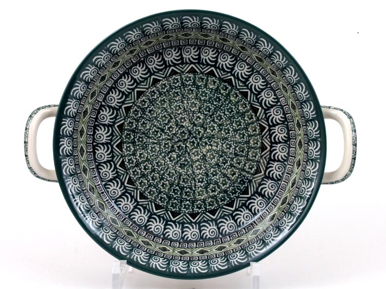Round Baking Dish 25 cm (10")   Aztec Sun green