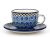 Tasse mit Untertasse 0,2 l   Vergissmeinnicht