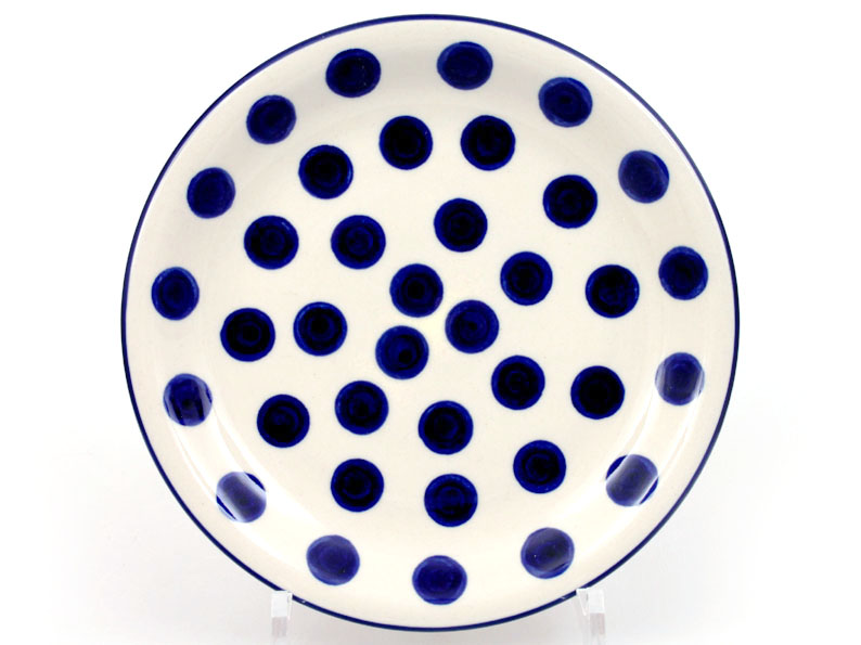 talíř dezertní 21cm   Velké puntíky