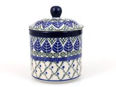 Jar with Lid 0,55 l (18 oz) Blue Leaves