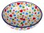 Low Bowl  17 cm (7")   Colorful Hearts UNIKAT