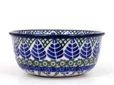 Bowl 13 cm (5") Blue Leaves