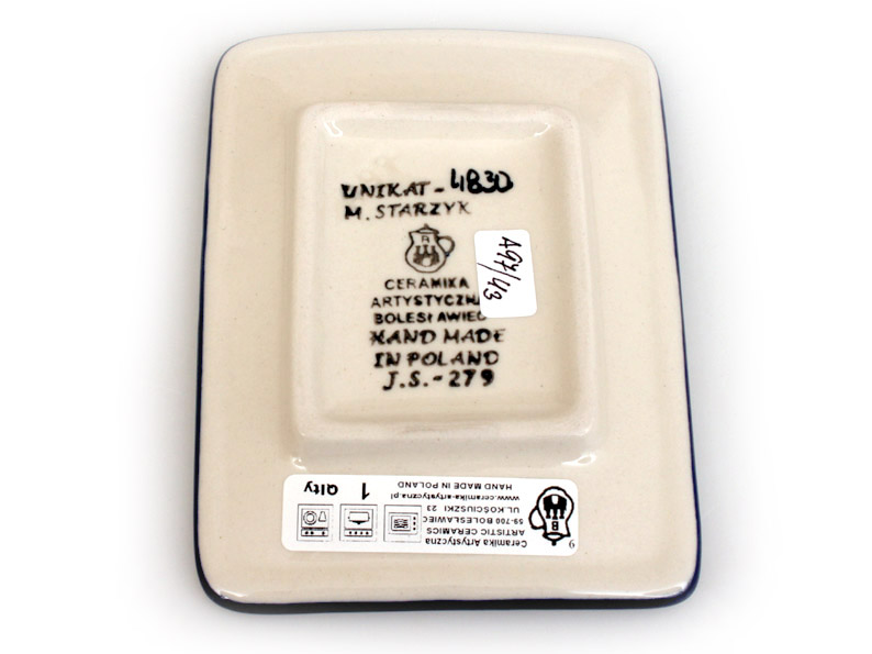 Soap Dish   Titmouses in Winter UNIKAT