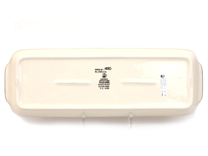 Platter 42 cm (16")   Titmouses in Winter UNIKAT