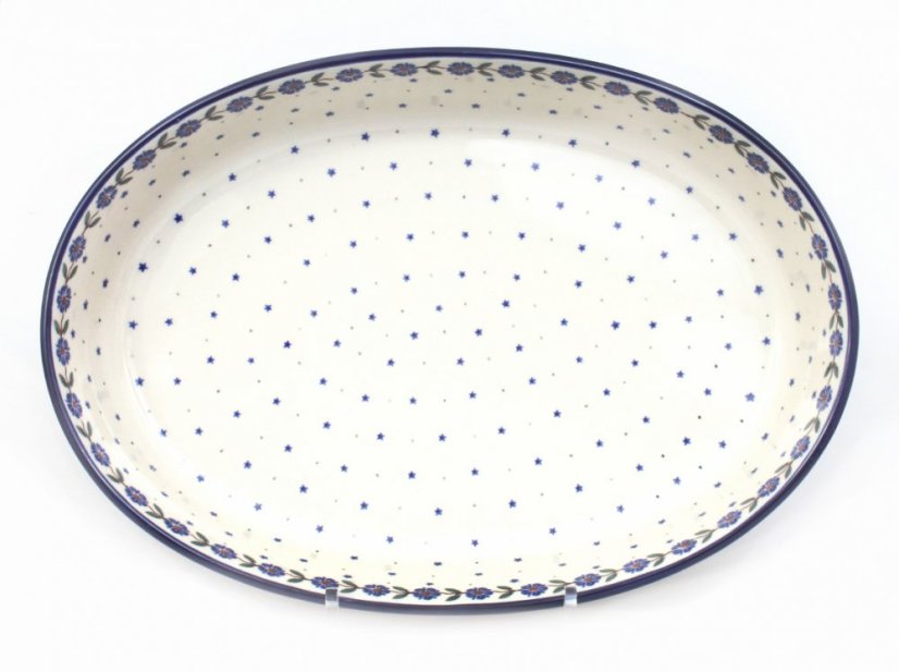 Backform mit Deckel Oval 36 cm   Dämmerung