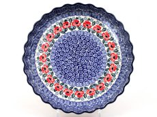 Pie Baking Dish 29 cm (11") Poppies