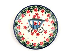 Teabag Plate 10 cm (4")   Carriage