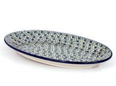 ovál servírovací střední 37 cm Lobelky