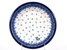 Soup Plate 21 cm (8") Butterfly on Straw