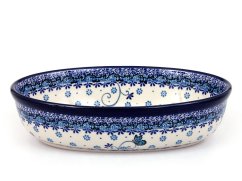 Oval Baking Dish 24 cm (9")   Butterfly on Straw