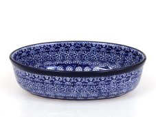 Auflaufform Oval 21 cm   Spitze