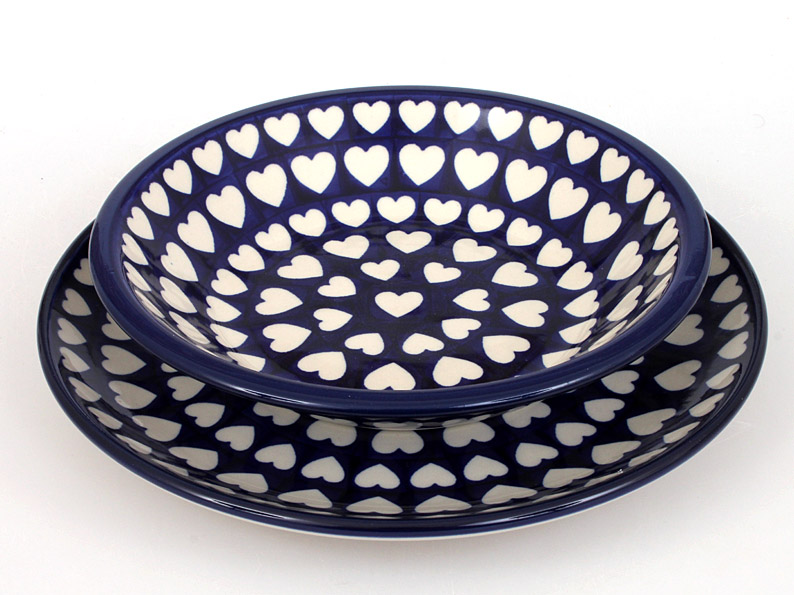 Soup Plate 21 cm (8")   Hearts