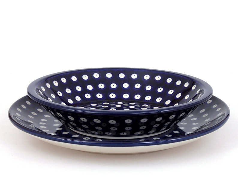 talíř hluboký 21 cm   Rybí očka
