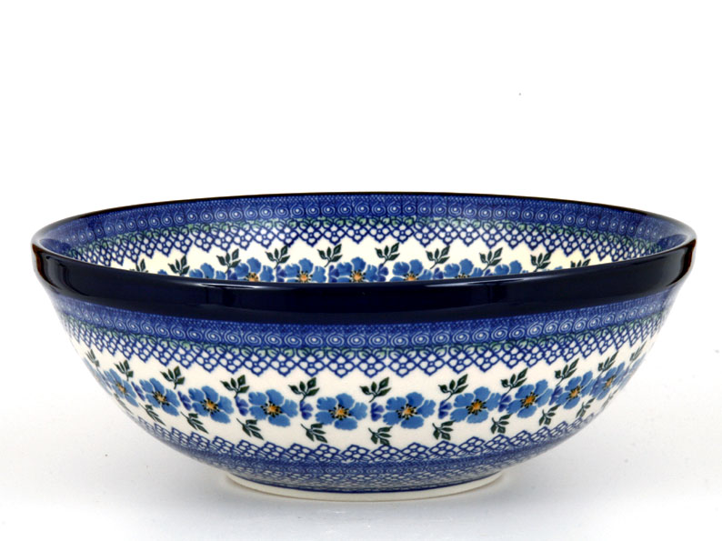Large Bowl CLASSIC 33 cm (13")   Blue Rose