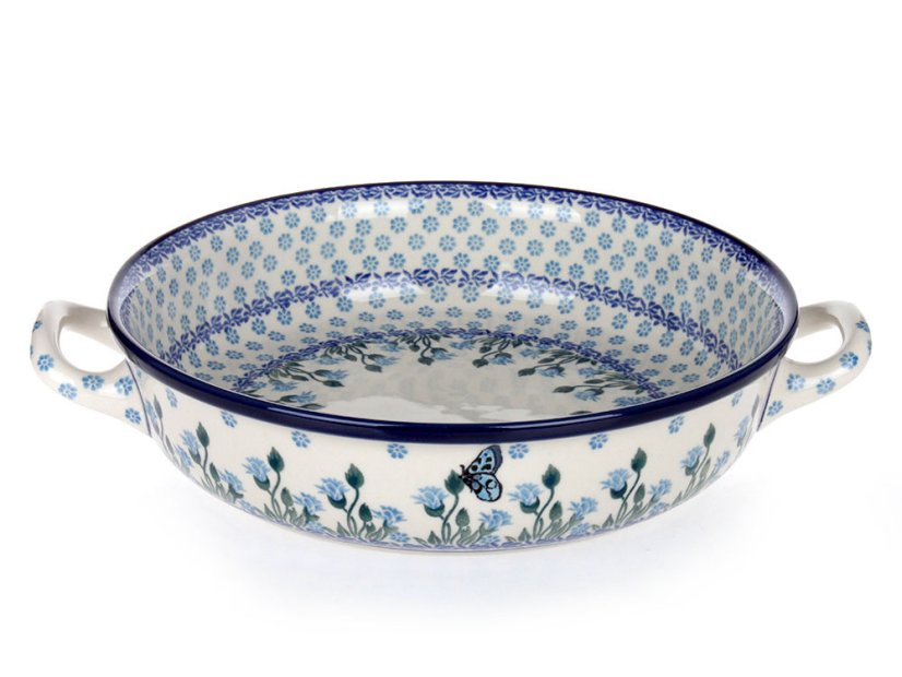 Round Baking Dish 27 cm (11")   Meadow Butterfly