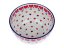 Bowl 14 cm (5")  Red Hearts