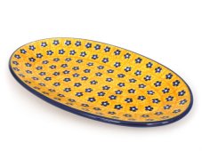 Oval Plate 22 cm (8")   Yellow