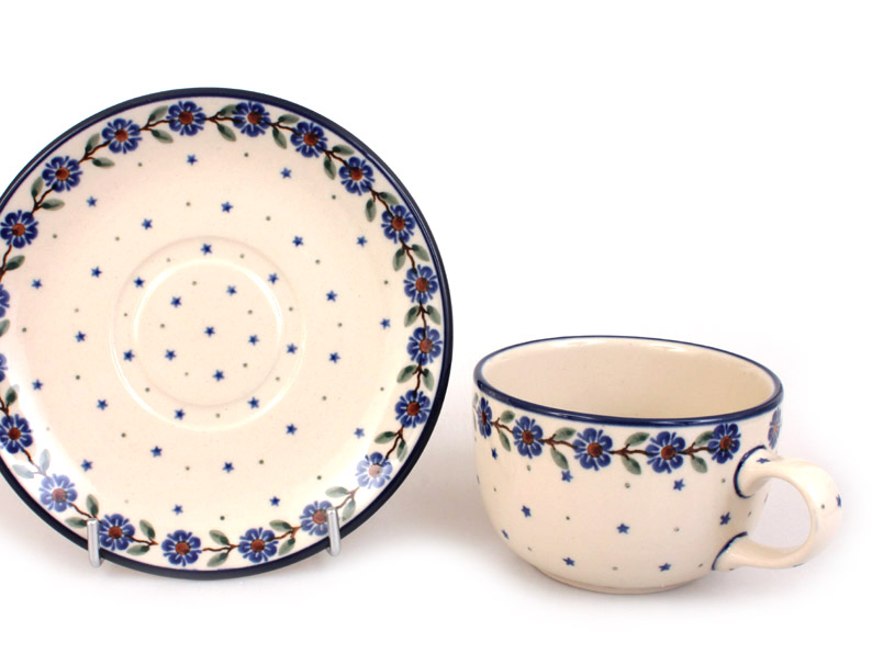 Tasse mit Untertasse 0,2 l   Dämmerung