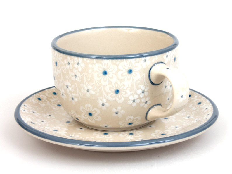 Cup with Saucer 0,2 l (7 oz)   Snow Flowers
