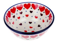 Bowl CLASSIC 10 cm (4")   Red Hearts