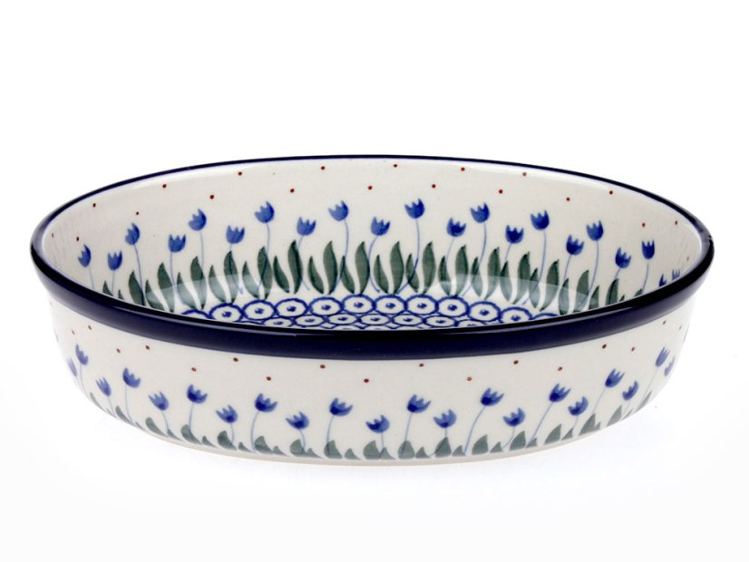 Oval Baking Dish 21 cm (8")  Lily of the Valley