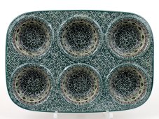 Muffins Baking Pan 29 cm Aztec Sun green