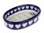 Soap Dish Oval 11 cm (4")   Hearts