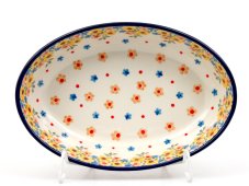 Auflaufform oval 24 cm   Frühling