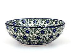 Corrugated Bowl 12 cm (5") Lobelia