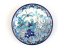 Teabag Plate 10 cm (4")   Blue Summer UNIKAT