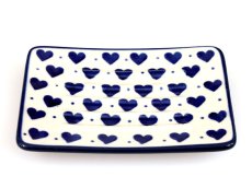 Soap Dish   Blue Hearts