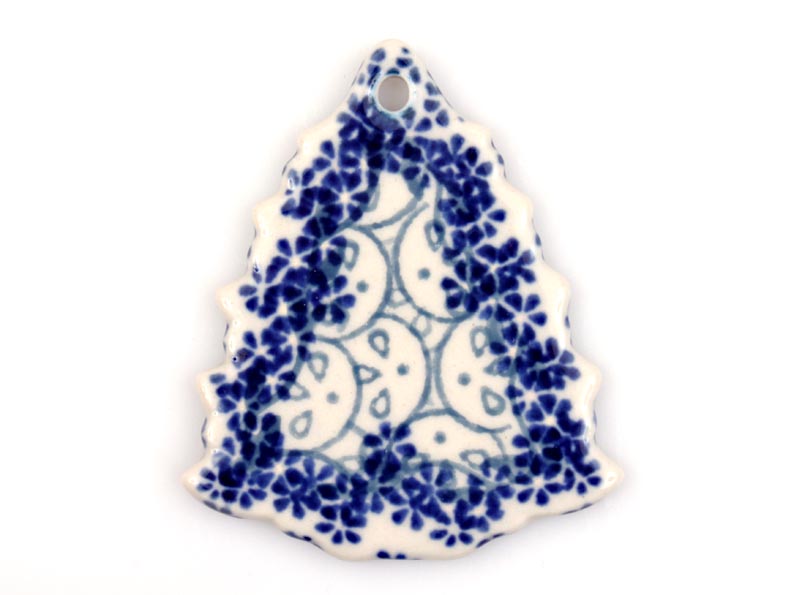 Tree Ornament   White Lace