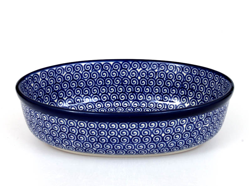 Oval Baking Dish 21 cm (8")   Spirals